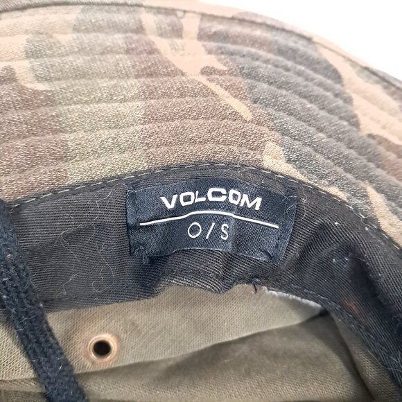 Volcom Stone Bucket Boonie Hat Camo Camouflage fishing Camp Hike Boat sun O/s - Picture 11 of 13